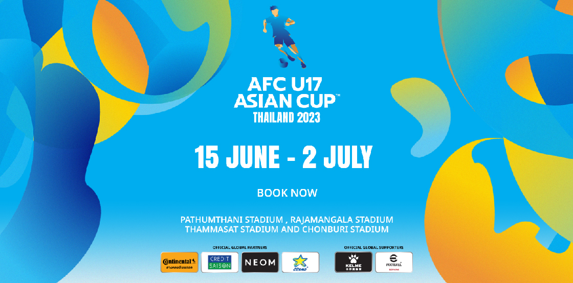 Official Ticket AFC U17 Asian Cup Thailand 2023